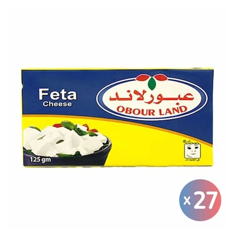 عبور لاند جبنة - 250 جرام - 27 قطعة