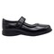 Zuri Studeez Leather School Shoes For Girls Size 30 Black