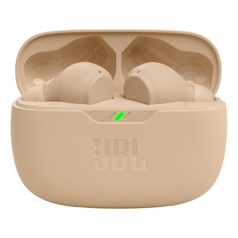 JBL Wave Beam Noise Cancellation True Wireless Earbuds Beige