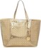 Michael Kors 30S4MWFT2V Medium Perforated Flower Travel Tote Bag For Women