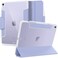 Spigen Ultra Hybrid Pro designed for iPad Air 5 case cover (2022) 10.9 inch 5th Generation and iPad Air 4th Generation case (2020) with Pencil Holder - Lavender