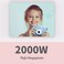 Generic-20MP Kids Children Digital Camera 1080P Video Camcorder 2.0 Inches IPS Screen Dual Camera Lenses Anti-Drop Toys for Girls and Boys Built-in Battery with Strap Charging Cable Blue Cat