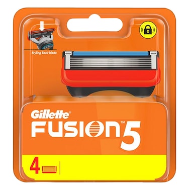 Gillette Fusion 5 Manual Razor Blades 4 Pieces