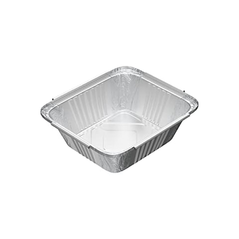 Cosmoplast 420 Cc Pack Of 25 Aluminium Containers With Lids