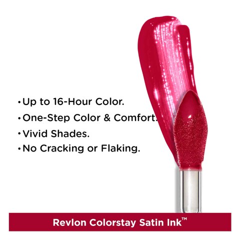 Revlon Colorstay Satin Ink Liquid Lipstick 020 On A Mission 5ml