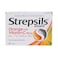 Strepsils Orange with Vitamin C 100 mg,Soothing Effective Relief for Sore Throats, 24 Lozenges