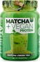 About Time Matcha + Vegan Protein (Non-GMO, All Natural, Lactose/Gluten Free, 16G Of Protein Per Serving), Green Tea 1.04Lb Jar