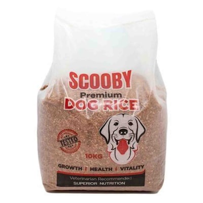 Scooby Premium Dog Rice 10Kg
