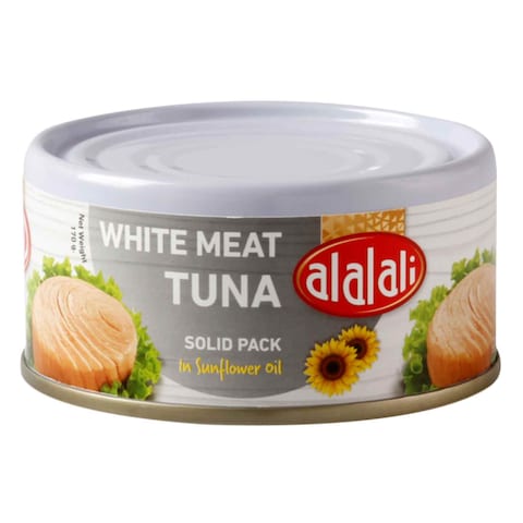 Buy Al Alali White Meat Tuna Solid In Sunflower Oil 170g in Saudi Arabia