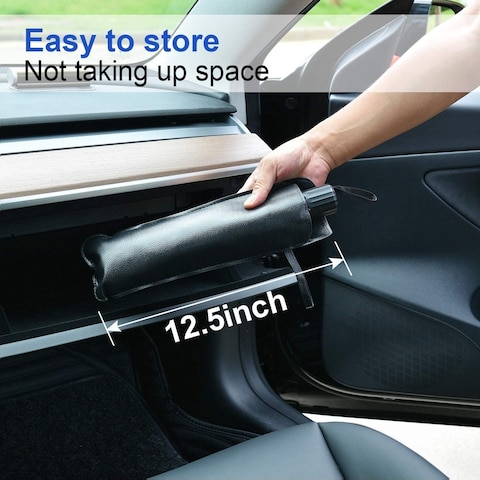Car Sun Shade for Windshield Foldable Sunshades Umbrella for Car Front Windshield, Easy to Store and Use Protect Vehicle from UV Sun and Heat Fits Windshields of Various Sizes (57&#39;&#39; x 31&#39;&#39;)