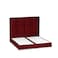 In House Berlin Velvet Bed Frame - Single - 200x90 cm - Burgundy