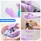 ZALCOON Dishwashing Gloves 3 Pairs for Kitchen, Silicone Gloves Reusable Rubber Cleaning Gloves, Silicone Dishwashing Scrubber Glove Brush, Washing Gloves for Housework, Car, Bathroom, Clothes, Pet