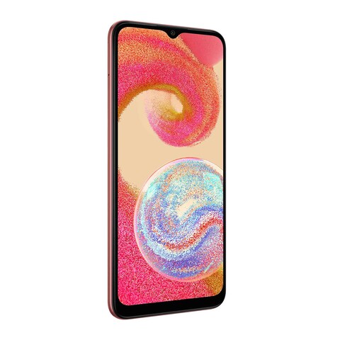 Samsung Galaxy A04E - 6.5-inch 32GB/3GB Dual SIM 4G Mobile Phone - Copper