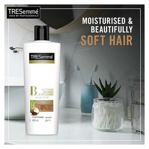Tresemme Conditioner Nourish and Replenish with Coconut Milk and Aloe Vera - 400 Ml