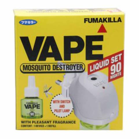 Fumakilla Vape Liquid Cordless Destroyer Set