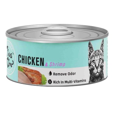 TING TIME CAT CAN CHICKEN &amp; SHRI95G