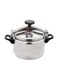 Bister Stainless Steel Pressure Cooker Silver/Black 7L