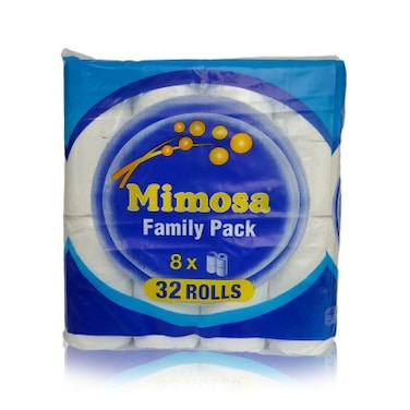 Mimosa Toilet Paper White 32 Rolls