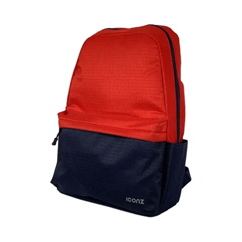 ICONZ 4025 Rio Laptop Backpack, 15.6 Inch - Black/Red