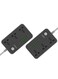 سلك تيار ب 6 منافذ USB مع 3 مقابس AC و 6 منافذ USB SC3604 أسود