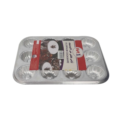 First 1 Aluminum Cupcake Pan - 12 Eyes 