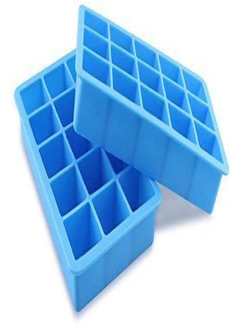 Generic 15 Grids Ice Cube Tray Food Grade Silicon Ice Box For Oven Fridge