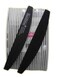 Sunshine Nail File Moon Shape Black 100/180 Grit 25pcs/pack
