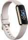 Fitbit Activity Tracker Luxe Fitness Tracker - Lunar White / Soft Gold Stainless Steel