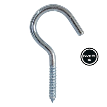 EASY FIX DIY SCREW HOOK 20MM 16PCS