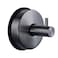 Zalcoon Suction Cup Towel Hooks For For Bathrooms, Plating Black, Shower Hanger Hook Hanger Towel Rack Heavy Duty Wall Mounted Robe Hooks Sucker, Bathroom Organizer (Pack Of 1)