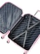 Fly 4-Piece Trolley Luggage Set, Baby Pink