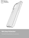 BodyGuardz Carve designed for iPhone 15 Pro MAX case cover with 16 feet Drop Protection with Lanyard - Clear