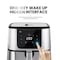 AFRA Air Fryer, 1600-1800W, 5.5L Capacity, Adjustable Temperature, Overheat Protection, Non-Slip Feet, Cool Touch Handle, G-MARK, ESMA, ROHS, And CB Certified, AF-5518AFSS, 2 Years Warranty
