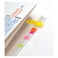 Post-it Page Marker 671-4AU. 7/8 x 2 7/8 In x (222 mm x 73 mm). Assorted Colors 4 colors/pack