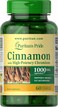 Puritans Pride Cinnamon 1000mg 60 Capsules
