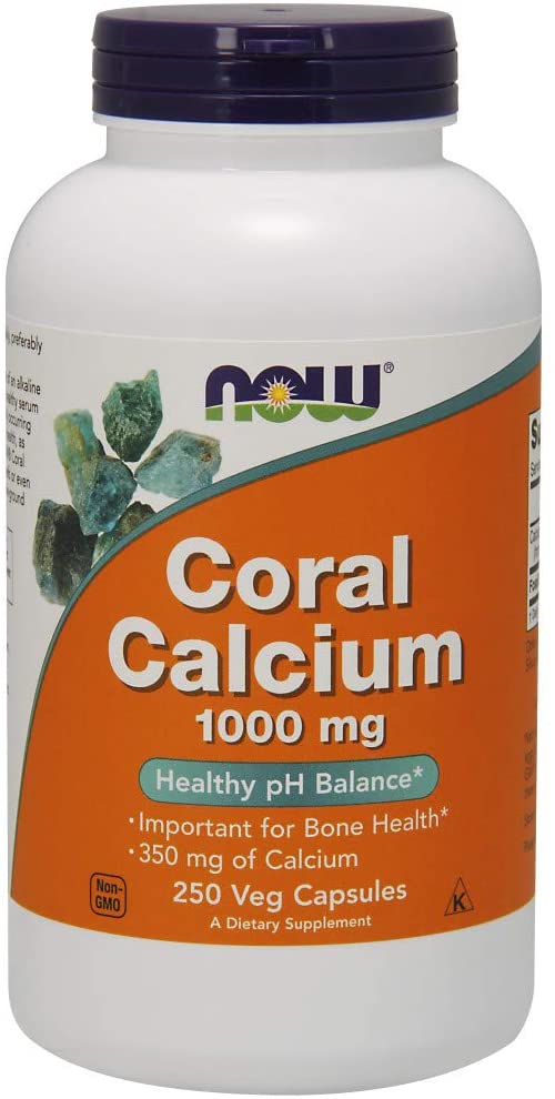 Now Foods, Coral Calcium 1000 Mg. 250 Vegetarian Capsules
