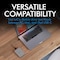 LaCie Mobile Drive 1TB External Hard Drive Portable HDD - Moon Silver, USB-C 3.2, for PC and Mac, Post-Consumer Recycled, with Adobe All Apps Plan and Rescue Services (STLP1000400)