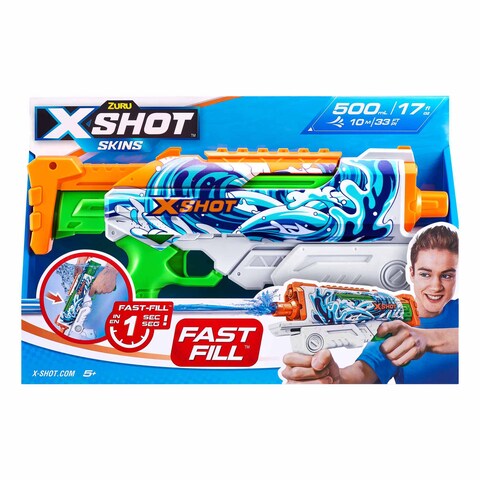 Zuru X-Shot Skins Fast Fill Water Gun Multicolour