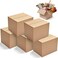 Duchic Pack Of 10 Large Double Wall 100% Recyclable Corrugated Cardboard Moving Boxes with 25 KG Capacity, 45 x 32 x 23 cm Brown Carton for Packaging, Shipping and Storage, 3 ply