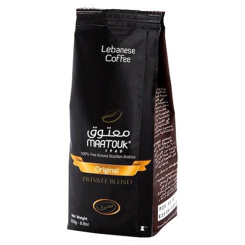 معتوق خلطة الذواقة قهوة لبنانية أصلية 250 غرام