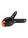 Generic - 4-Piece Background Stand Clip Set Black/Orange