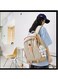 School Bag With Laptop And Tablet Pocket, Beige