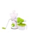 Generic - Manual Juice Extractor White/Green/Clear 26.6x13.6x20.8centimeter