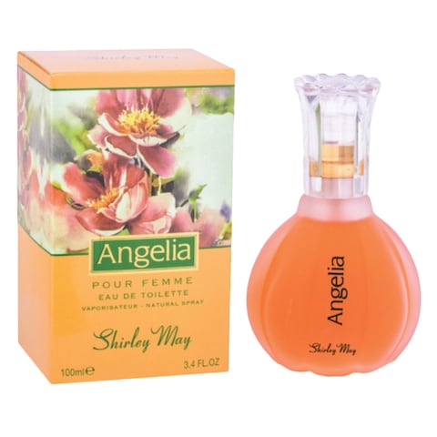 SHIRLEY MAY  ANGELIA   EAU DE TOILETTE NATURAL SPARY FOR WOMEN 100ML