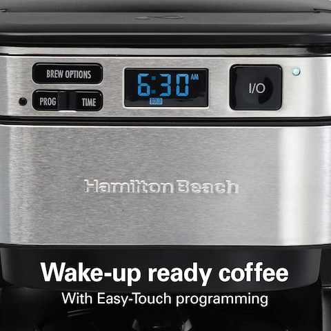 Hamilton Beach Frontfill Programmable Coffee Maker 46310-ME Black 950W