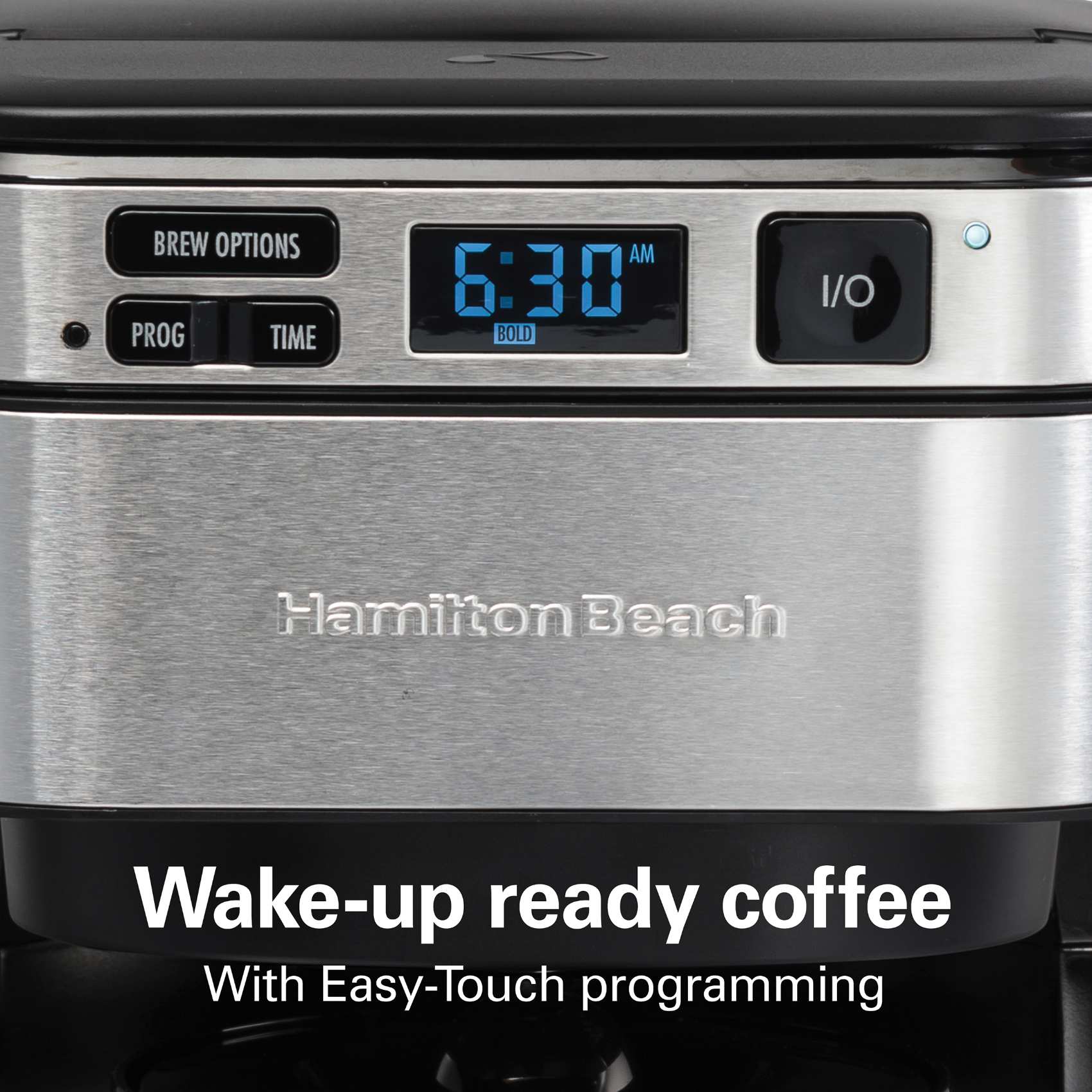 Hamilton Beach Frontfill Programmable Coffee Maker 46310-ME Black 950W