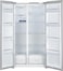 Westpoint Side By Side 2 Door Refrigerator 551 Liter, Frost Free With Inverter Compressor, Digital Control With Temperature Display, Energy Efficient 3 Star ESMA Rated, Silver - WSTW-5423EDI