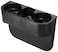 Generic Cup Holder &amp; Car Organizer-Black Color