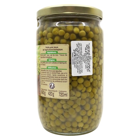 Carrefour Bio Peas 720ml