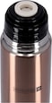 Royalford 1.0L Stainless Steel Double Wall Vacuum Bottle, Brown